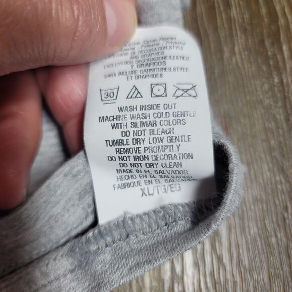 NFL Cleveland Browns Mens Long  Sleeve Gray XL - Picture 3 of 7